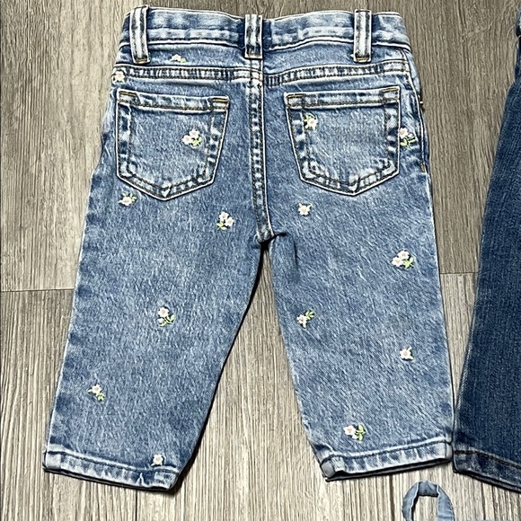Children’s Place & cat & jack toddler denim jeans and romper/size 12m,18m & 3T - Picture 6 of 13